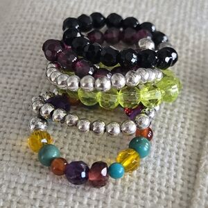 Silpada Stretch Stacking Rings